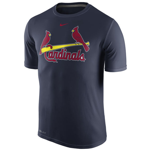 MLB Men St. Louis Cardinals Nike Legend Wordmark 1.5 Performance TShirt Navy